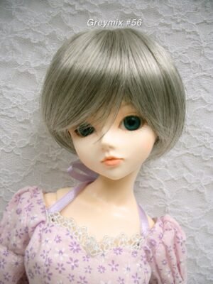 Wig / 9-10 inch / Short Bob (Greymix #56)