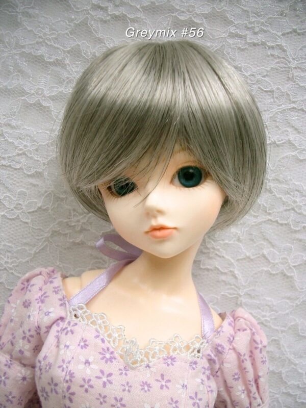Wig / 9-10 inch / Short Bob (Greymix #56)