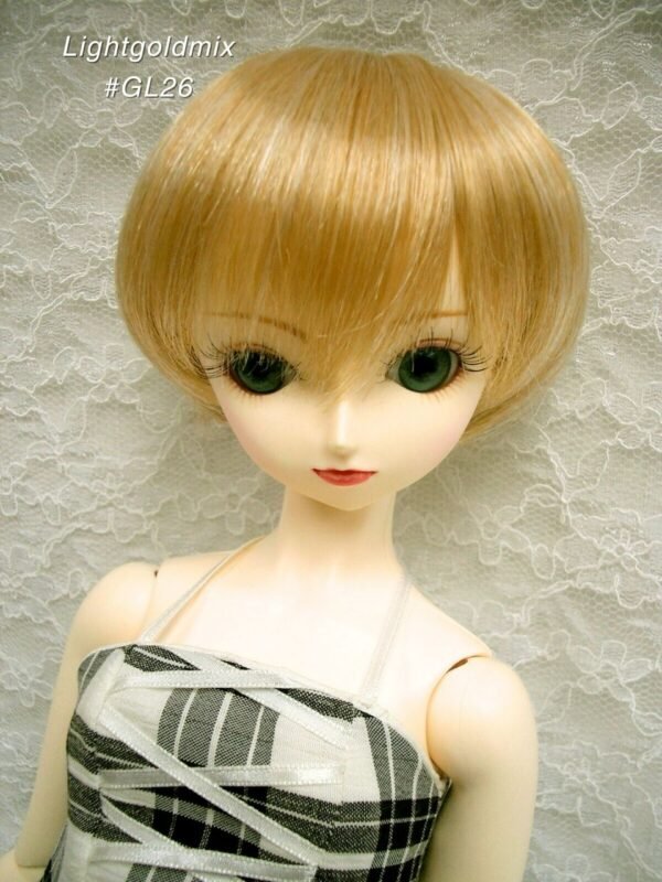 Wig / 9-10 inch / Short Bob (Lightgoldmix #GL26)