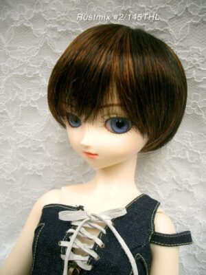Wig / 9-10 inch / Short Bob (Rustmix #2/145THL)