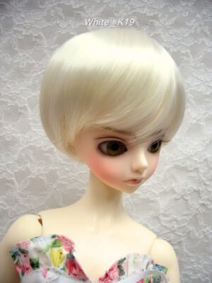 Wig / 9-10 inch / Short Bob (White #K19)