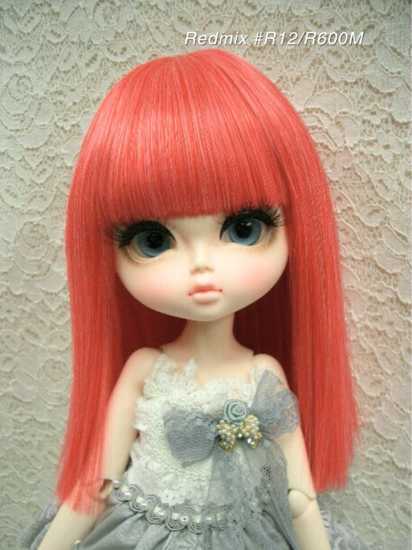 Wig / 11-12 inch / Semi-long Straight (Redmix #R12/R600M)