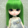 Wig / 11-12 inch / Semi-long Straight (Greenmix #60/K4M)