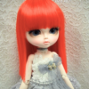 Wig / 11-12 inch / Semi-long Straight (Red #K7)
