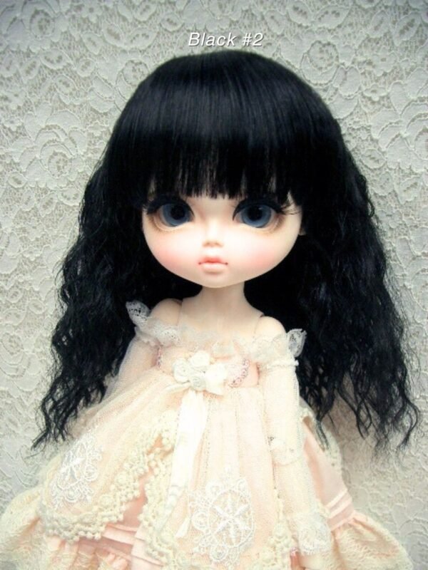 Wig / 11-12 inch / Semi-long Wave (Black #2)