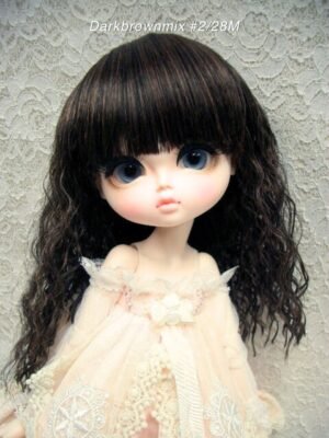 Wig / 11-12 inch / Semi-long Wave (Darkbrownmix #2/28M)