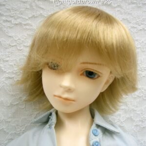 Wig / 9-10 inch / Short Wolf-cut (Lightgoldbrown #25)