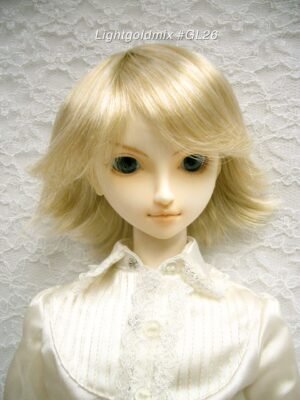 Wig / 9-10 inch / Short Wolf-cut (Lightgoldmix #GL26)
