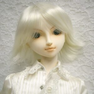 Wig / 9-10 inch / Short Wolf-cut (Milkwhite #K19)