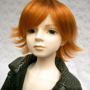Wig / 9-10 inch / Short Wolf-cut (Rust #145T)