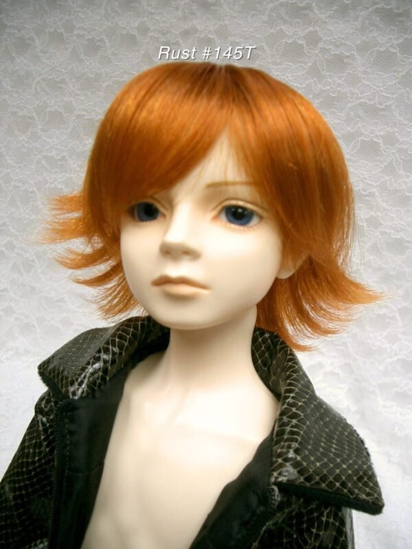 Wig / 9-10 inch / Short Wolf-cut (Rust #145T)