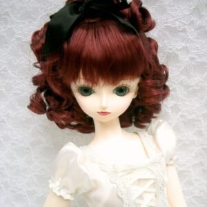 Wig / 9-10 inch / Ribbon Princess Curly (Wine #39)
