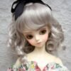 Wig / 9-10 inch / Ribbon Princess Curly (Grey #60)