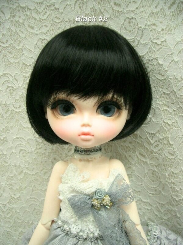 Wig / 11-12 inch / Short Bob (Black #2)