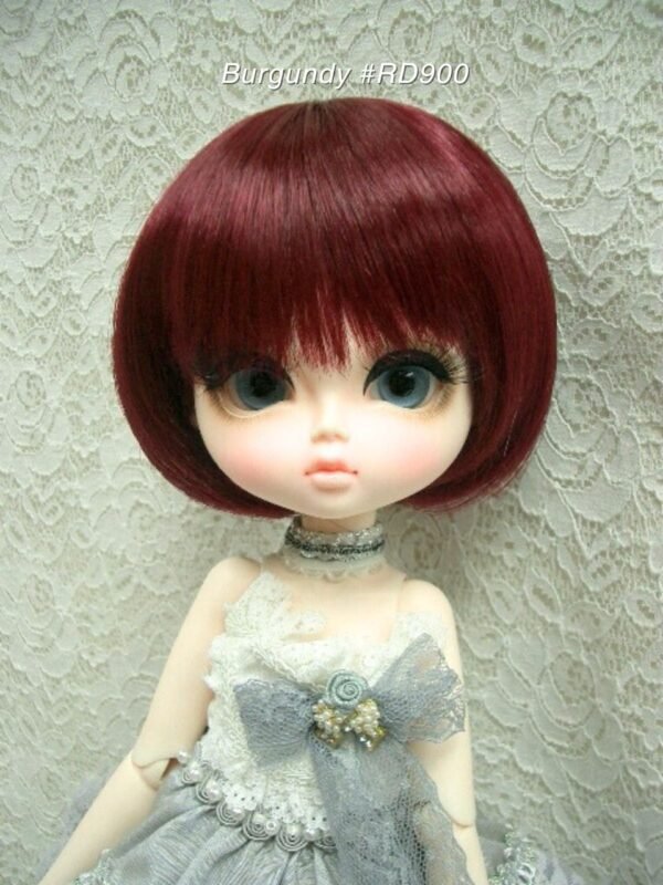 Wig / 11-12 inch / Short Bob (Burgundy #RD900)