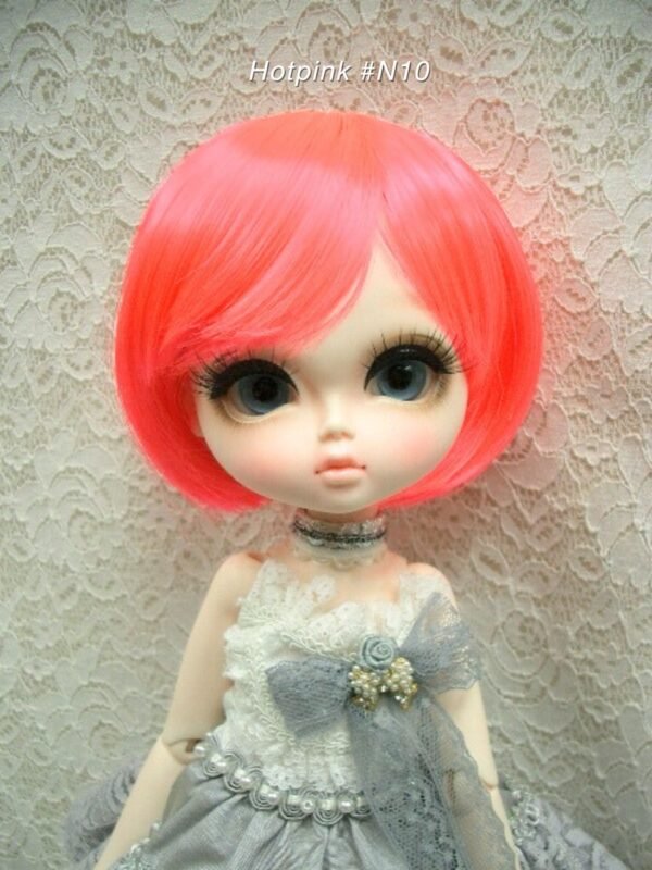 Wig / 11-12 inch / Short Bob (Hotpink #N10)