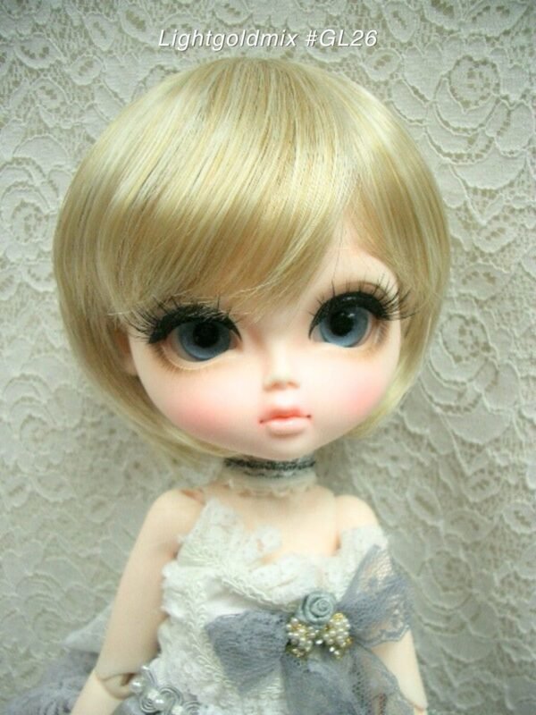 Wig / 11-12 inch / Short Bob (Lightgoldmix #GL26)