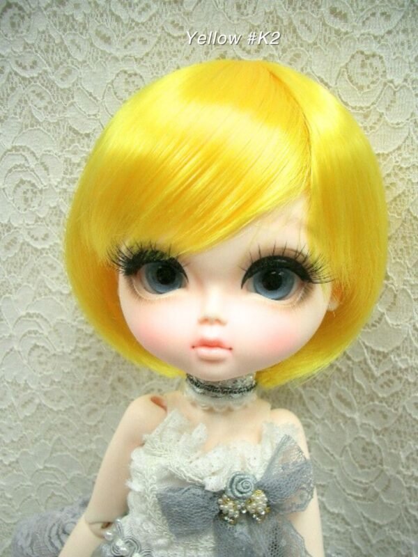 Wig / 11-12 inch / Short Bob (Yellow #K2)
