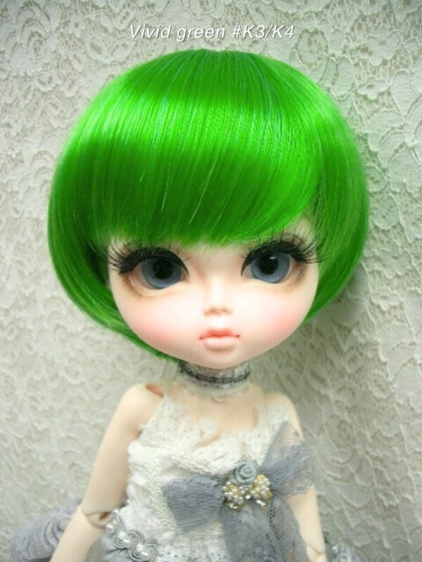 Wig / 11-12 inch / Short Bob (Vividgreen #K3/K4)