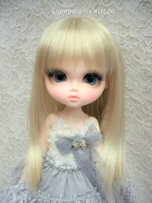 Wig / 11-12 inch / Medium Straight (Lightgoldmix #GL26)