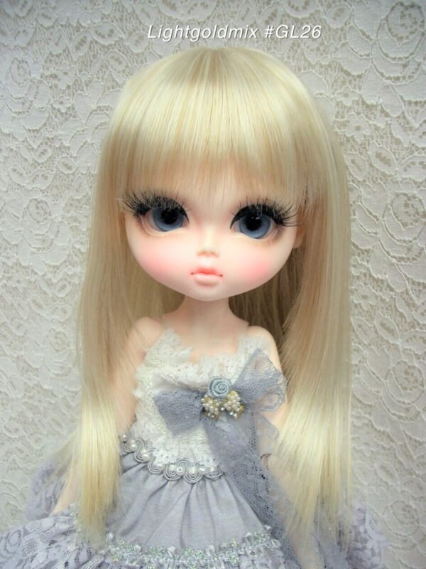Wig / 11-12 inch / Medium Straight (Lightgoldmix #GL26)