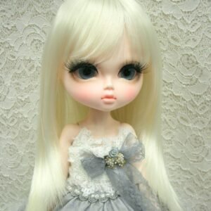 Wig / 11-12 inch / Medium Straight (Milkwhite #K19)
