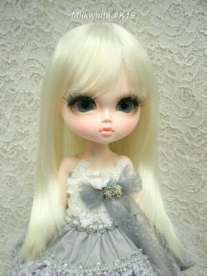 Wig / 11-12 inch / Medium Straight (Milkwhite #K19)
