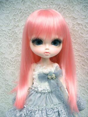Wig / 11-12 inch / Medium Straight (Pink #N9)