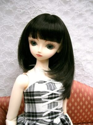 Wig / 9-10 inch / Semi-long Layer (Black #2)