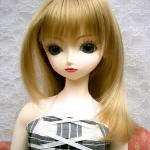 Wig / 9-10 inch / Semi-long Layer (Lightgoldbrown #25)