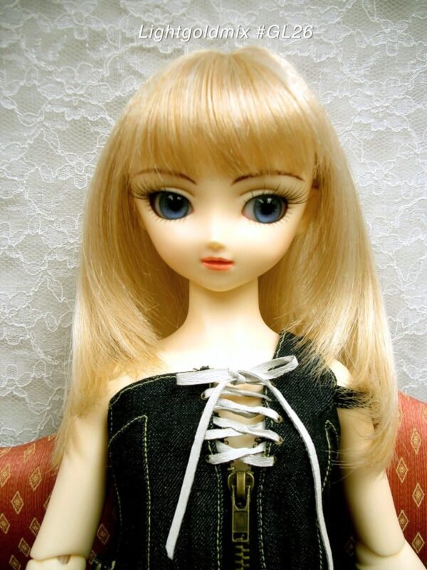 Wig / 9-10 inch / Semi-long Layer (Lightgoldmix #GL26)