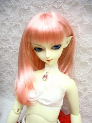 Wig / 9-10 inch / Semi-long Layer (Metallic pink #25/K1M)