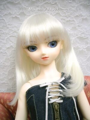 Wig / 9-10 inch / Semi-long Layer (Milkwhite #1001)