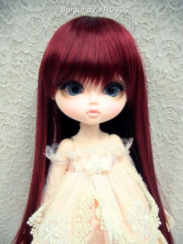 Wig / 11-12 inch / Super Long Straight (Burgundy #RD900)