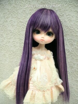 Wig / 11-12 inch / Super Long Straight (Dark violet #K10/K5)