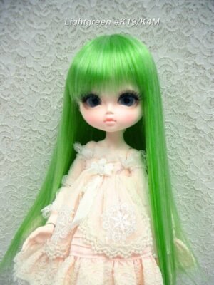 Wig / 11-12 inch / Super Long Straight (Lightgreen #K19/K4M)