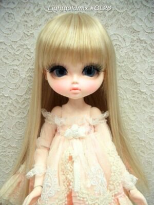 Wig / 11-12 inch / Super Long Straight (Lightgoldmix #GL26)