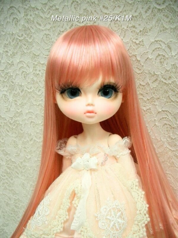 Wig / 11-12 inch / Super Long Straight (Metallic pink #25/K1M)