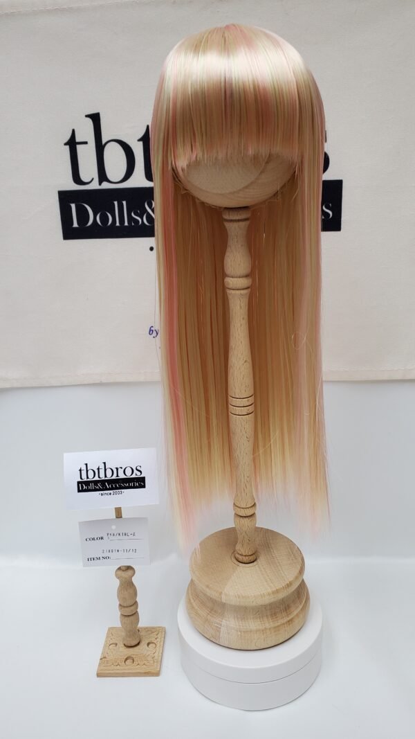 Wig / 11-12 inch / Super Long Straight (Pink-ivory #K1/KB88)