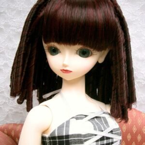 Wig / 9-10 inch / Spiral Curls (Burgundy #2/BU)