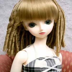Wig / 9-10 inch / Spiral Curls (Lightgoldbrown #25)