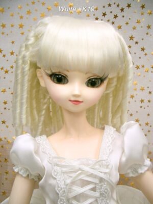 Wig / 9-10 inch / Spiral Curls (White #K19)