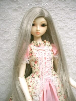 Wig / 9-10 inch / Long Natural Wave (Greymix #56)