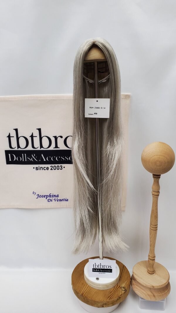 Wig / 9-10 inch / Long Natural Wave (Greymix #56)