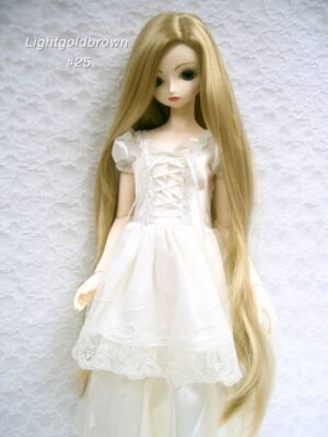 Wig / 9-10 inch / Long Natural Wave (Lightgoldbrown #25)