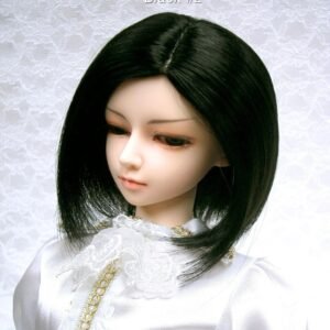 Wig / 9-10 inch / One-length Medium *Longer on Front Side (Black #2)