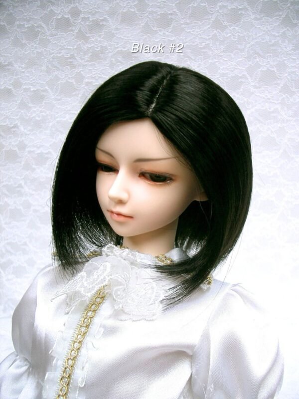 Wig / 9-10 inch / One-length Medium *Longer on Front Side (Black #2)