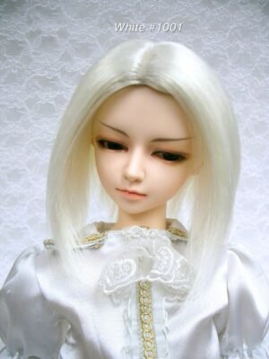 Wig / 9-10 inch / One-length Medium *Longer on Front Side (White #1001)