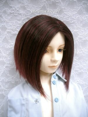 Wig / 9-10 inch / One-length Medium *Longer on Front Side (Winemix #2/39T)