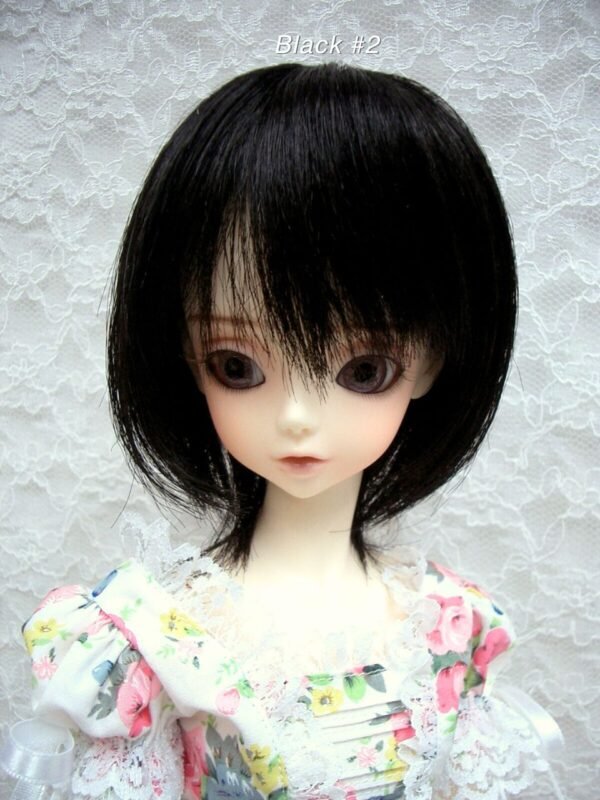 Wig / 9-10 inch / Short (Black #2)